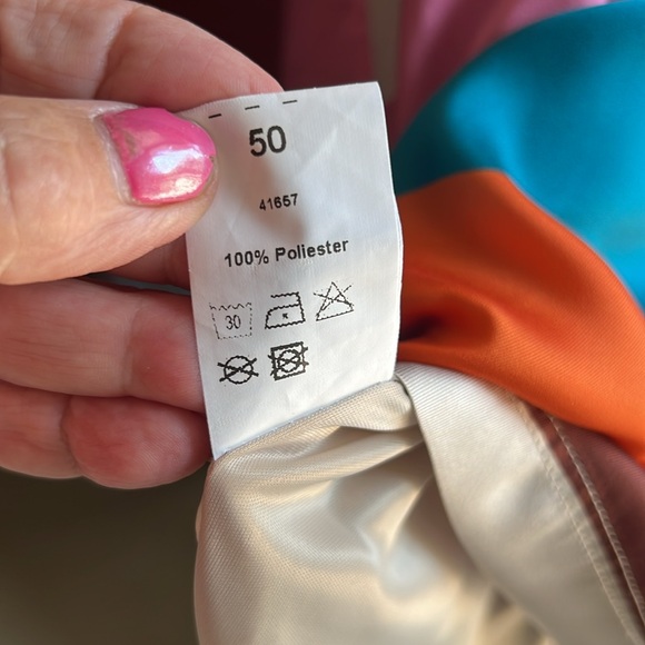 Gorgeous multicolor top/ mini dress - Picture 5 of 5